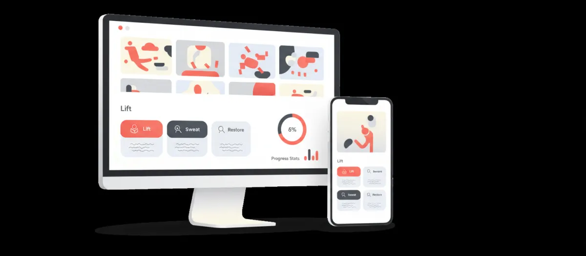 Dashboard preview of Her Bold Reset membership